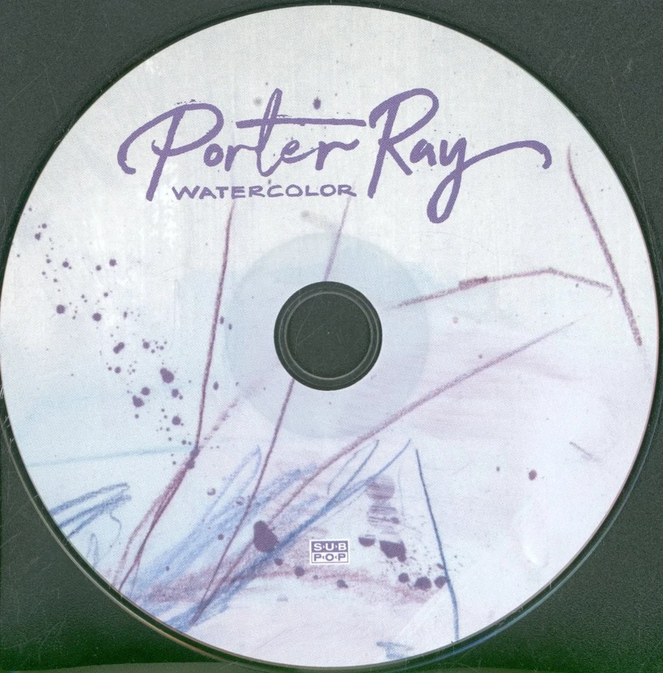 Porter Ray Watercolor CD USA Sub Pop 2017 Mit Innentasche In Gatefold-Karte - Bild 3 von 3