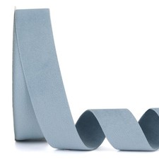 Ewaymado Dusty Blue Velvet Ribbon Double Faced 1-1/2" x 20Yd,