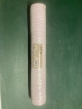 CELEBRATE IT MESH - 21" X 10 YARDS - WHITE with IRIDESCENT METALLIC STRIPES NEW