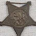Grand Army of the Republic Veteran Medal 1866 Star Emblem Civil War Collectible