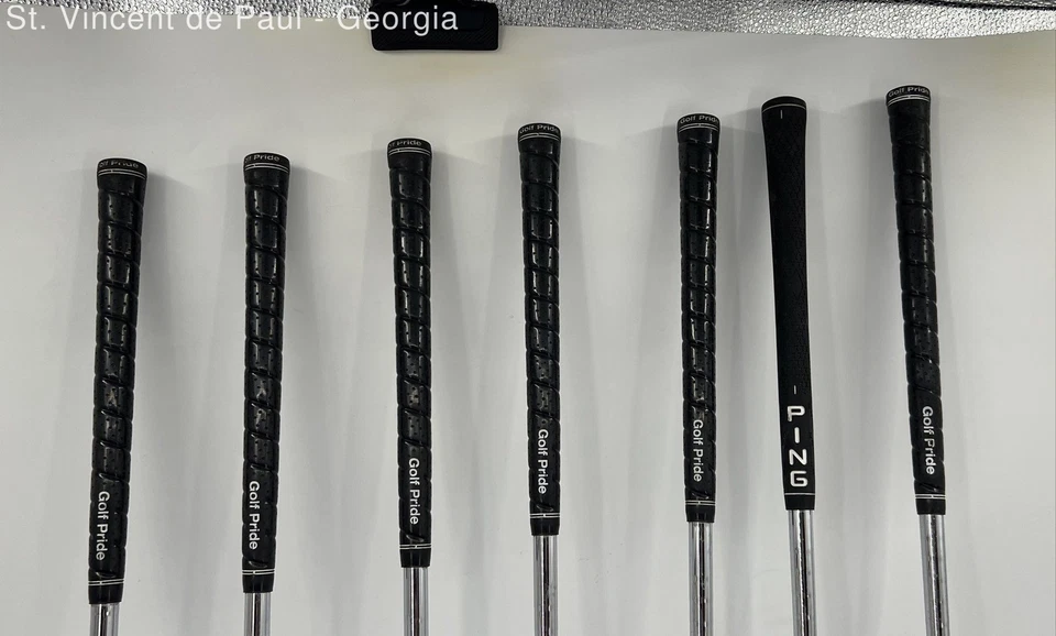 Ping i3 Plus Iron Set Black Dot O-Size Steel Stiff Shaft 3-9 LH Great Condition - Image 4 of 4