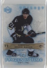 2007-08 Upper Deck Trilogy Frozen in Time 649/799 Evgeni Malkin #104 15ok