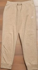 Nike Women's Medium Sportswear Fleece Pants Beige BV4087-206 Joggers