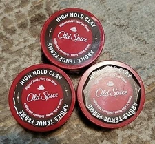 (3) Old Spice High Hold Clay 2.22oz