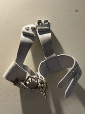 Gibson Athletic Double Buckle Uneven Bar Gymnastics Grips for Girls Leather. XS