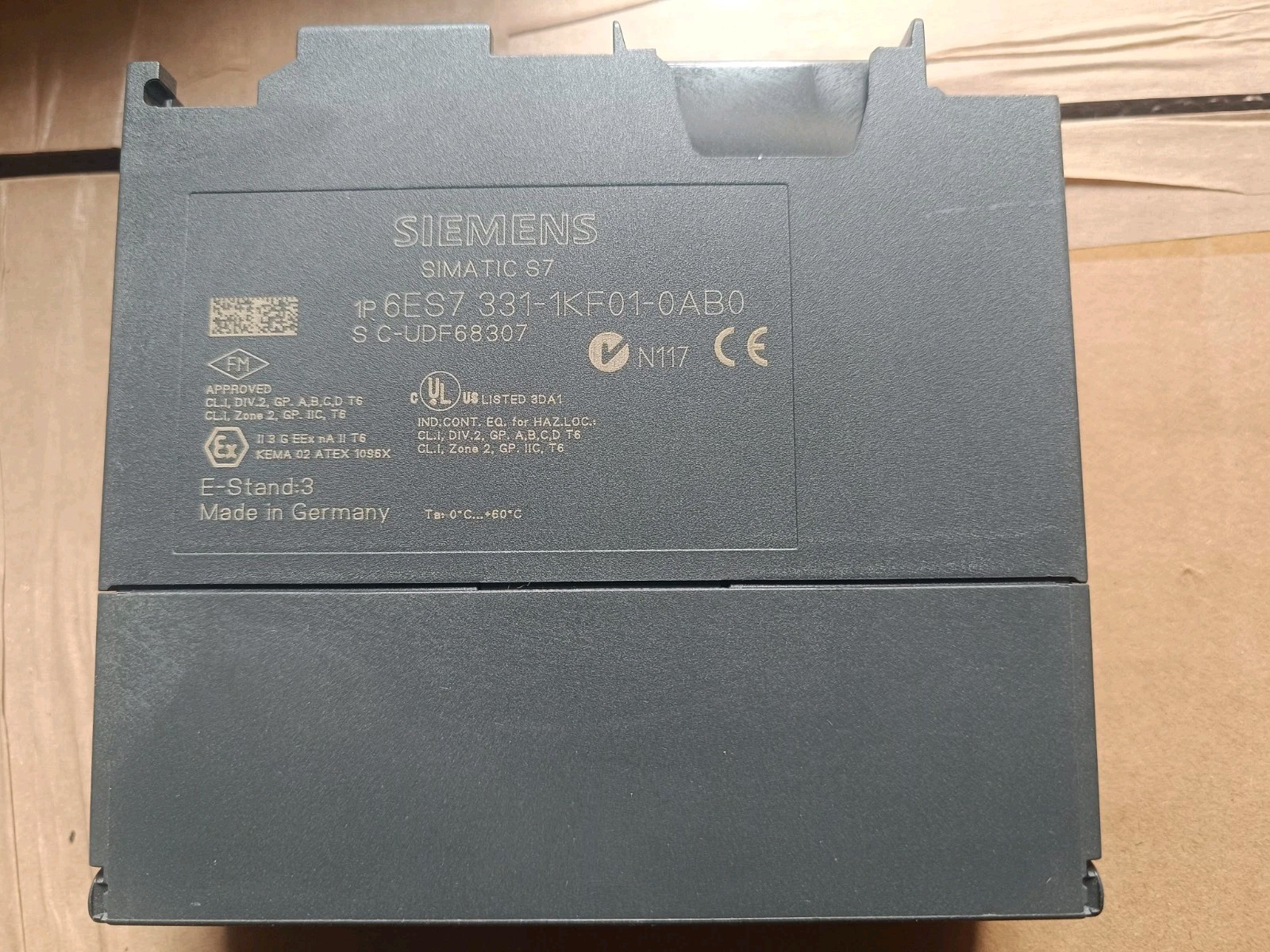 Siemens 6es7 331 1kf01 0ab0 , Envío rápido! FACTURA INVOICE  GARANTÍA, Very New!