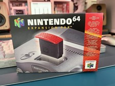 Nintendo 64 N64 Expansion Pak Complete Boxed PAL Genuine Official OEM Excellent