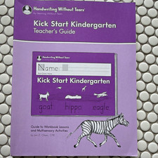 Handwriting Without Tears Kick Start Kinderga...