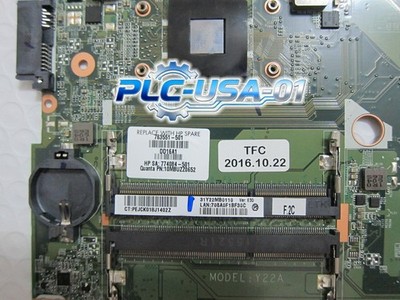 DAY22AMB6E0 Laptop motherboard For HP 14-V048 763551-501 with AMD A8-6410 CPU