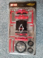 Carson Xmods 1967 Chevrolet Camaro Body Set rot Body Kit 1:28 Neu In OVP