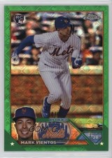 2023 Topps Chrome Logofractor Edition Green Refractor 34/99 Mark Vientos #8 ez6