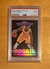 2012 Panini Marquee PSA 9 Rookie Kyrie Irving RC #241 Cavs Mavs FHOF