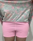 Lilly Pulitzer Luxletic Skirt Green Pink Print Ruffle Tennis Golf Shorts Swim L — photo 7
