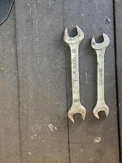 Kawasaki Vintage Motorcycle Toolkit Spanners