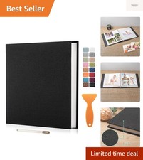 Large Photo Album Self Adhesive Scrapbook Album for 4 6 5 7 8 10 Pictures DIY...