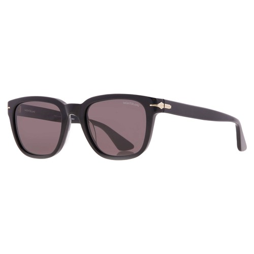 Montblanc Grey Square Men's Sunglasses MB0302S 006 53 MB0302S 006 53