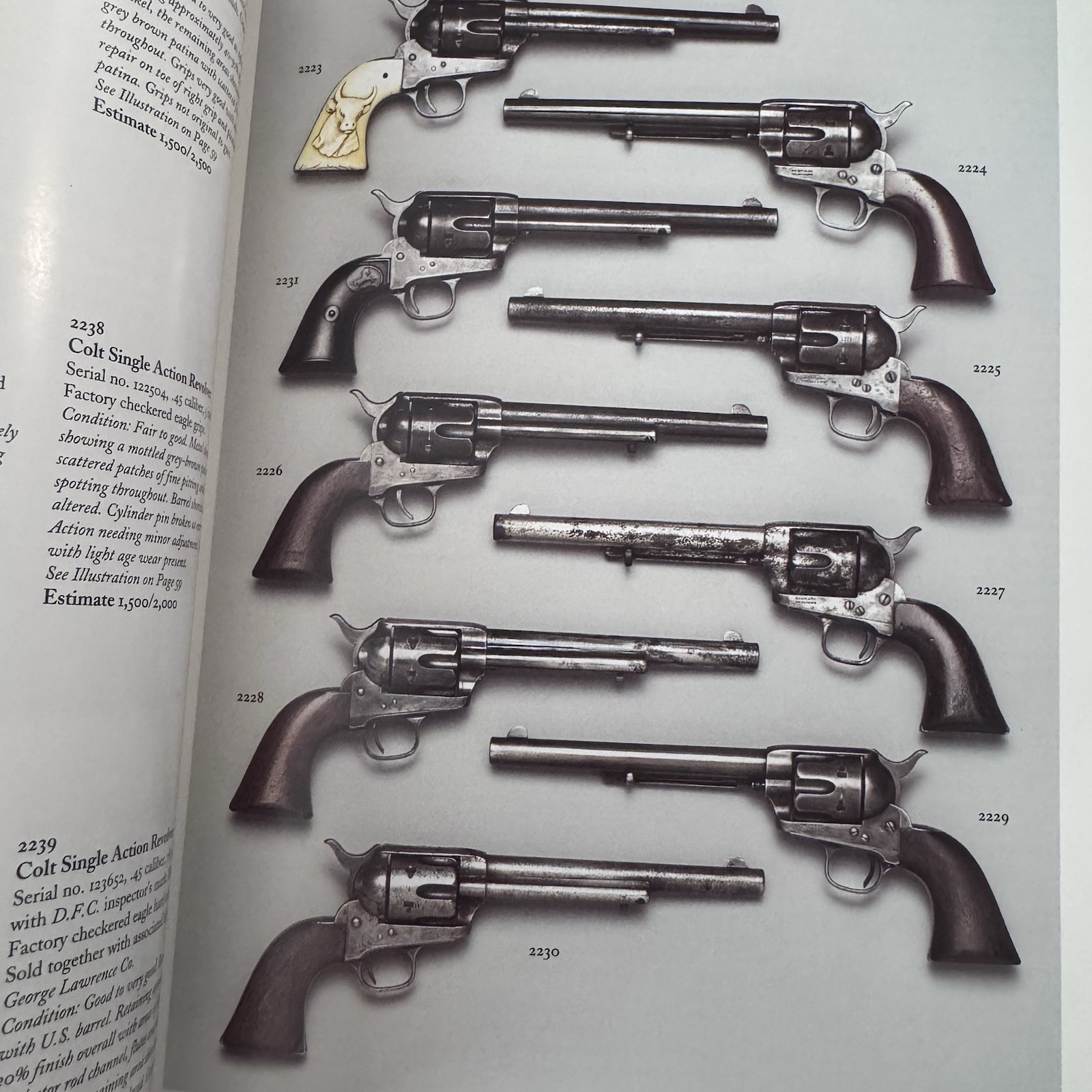 1998 Butterfield Firearms & Edged Weapons Auction Catalog Buffalo Bill Wild West