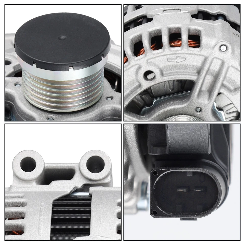 180A Alternator For BMW 128i 2008-2013/328i 2007-2013/328i xDrive 2009-2013 3.0L - Image 2 of 4