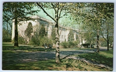 Vintage Postcard Reading Public Museum Art Gallery PA