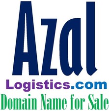 Website Domain Name for Sale- AzalLogistics.com -Premium Brand Logo-Make Money