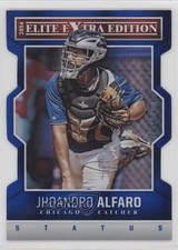 2014 Panini Elite Extra Edition Status Blue Die-Cut /100 Jhoandro Alfaro #2 06z2