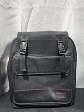 Targus Laptop Backpack With Pockets School Work Red Black Bag With Grip  Straps