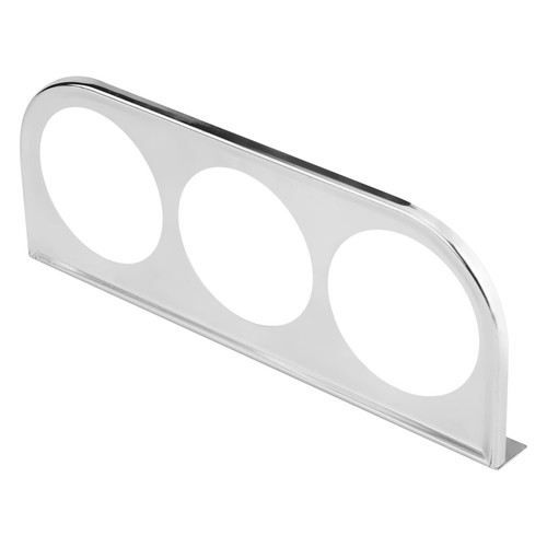 ˜Chrome 52mm 2 Inch Multi Hole Meter Gauge Pillar Mount Pod Holder Bracket - Picture 9 of 9