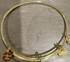 Alex and Ani Disney Bangle Bracelet Christmas Mickey Minnie LOVE Preowned — photo 7