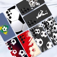 Cool Football Phone Case Gel Cover For Samsung Galaxy S25 Edge S26 S24 Ultra A36