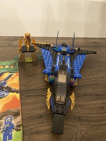 LEGO NINJAGO: Jay's Storm Fighter (9442) INCOMPLETE