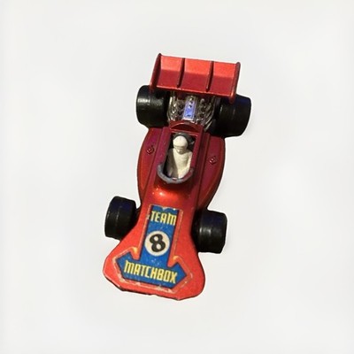 VINTAGE 1973 LESNEY MATCHBOX SUPERFAST NO.24 TEAM MATCHBOX ROT SPIELZEUG RENNWAGEN