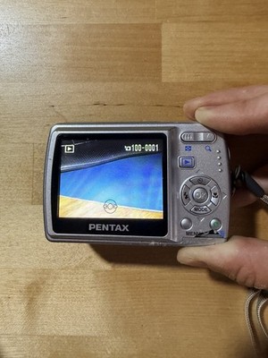 PENTAX Pentax Optio M20 7.0MP Digital Camera - Silver for sale