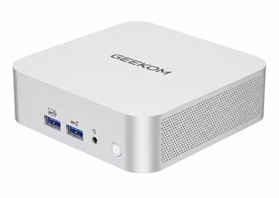 GEEKOM - A5 Pro Mini PC AMD Ryzen 5 7530U, 16GB DDR4 RAM, 512GB NVMe SSD Stor...