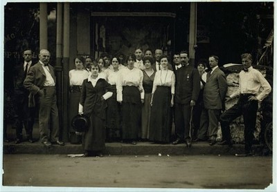 Reiss Department Store,Mobile,Alabama,Lewis Wickes Hine,Workers,October 1914