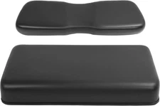 Front Seat Bottom & Seat Backrest Compatible with 2000.5-up Club Car DS Golf