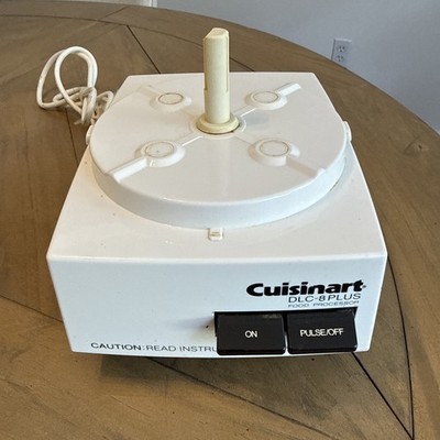 Cuisinart DLC-8 Plus Food Processor Base Motor Only Replacement Part NOT WORKING