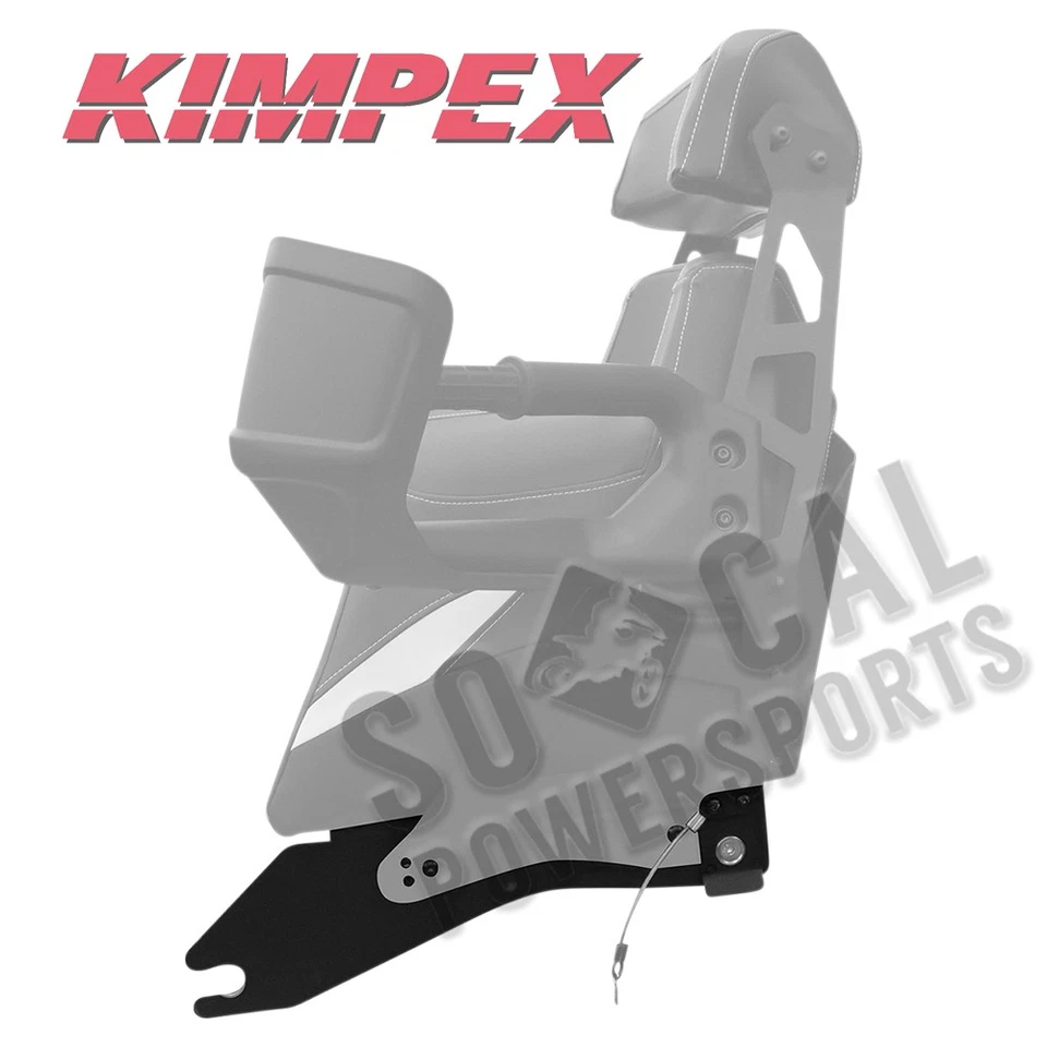 Kit de montaje Kimpex para Seatjack 2 asientos para Polaris 800 RMK Assault 2014 Foto 2 de 3
