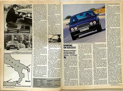 AUTOCAR MAGAZINE 08-OCT-86 - Jaguar XJ40, Ford Escort XR3i, Lancia Prisma LX - Picture 12 of 17