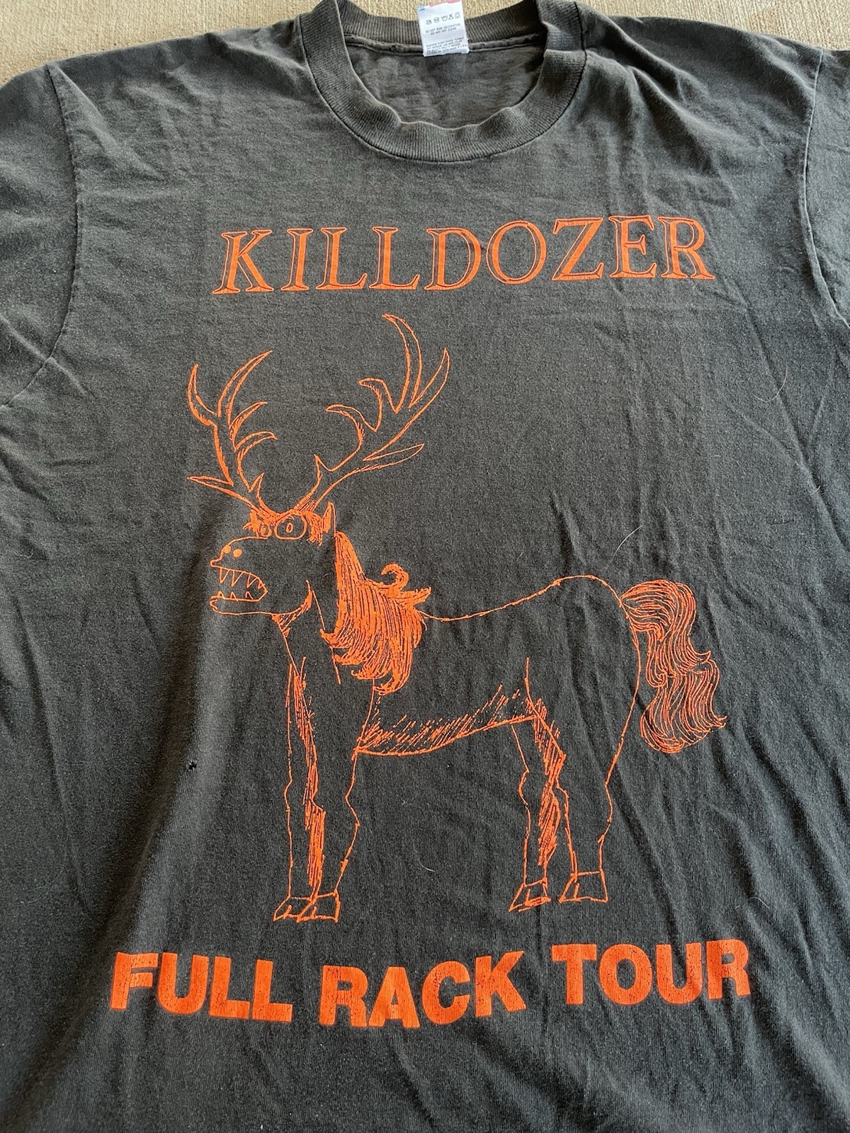 Vintage 90s Killdozer Subpop Nirvana Grunge Band T Shirt XL