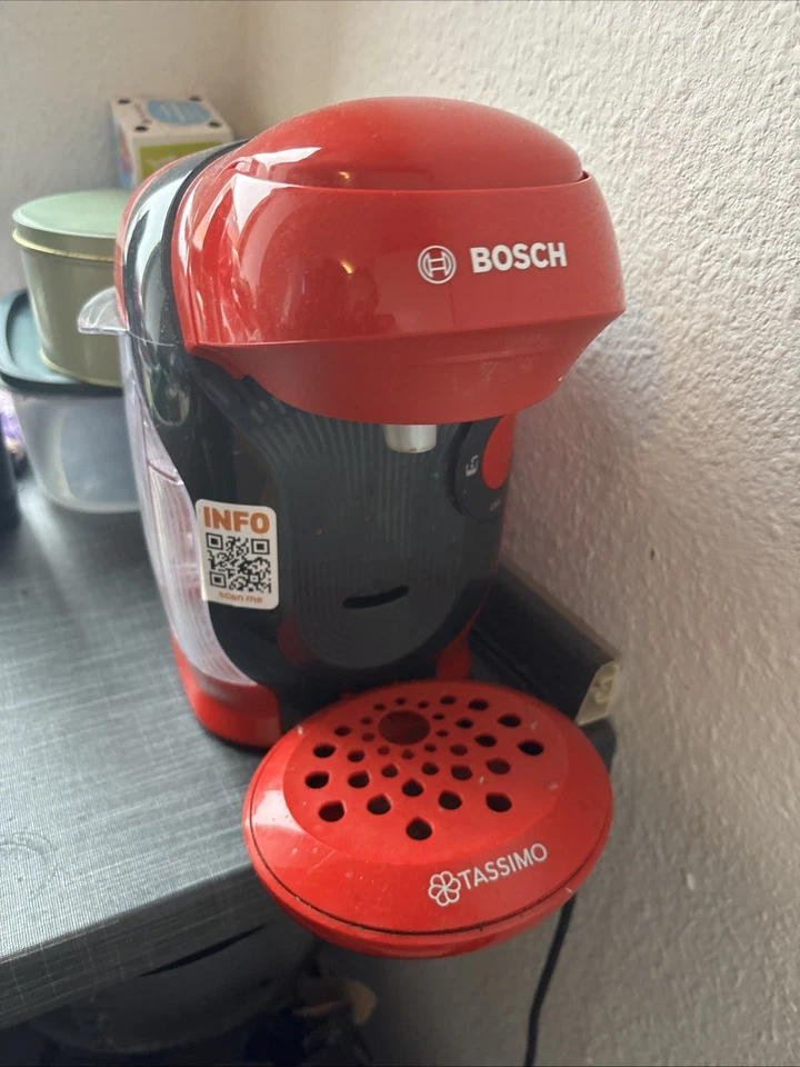 BOSCH TAS113E Kapselmaschine TASSIMO STYLE friendly 0,7L Kaffeemaschine Rot - Bild 2 von 4