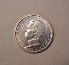 5 Franc Prince Rainier III. de Monaco 1960