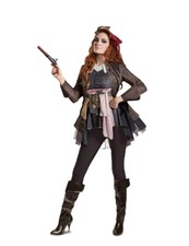 Female Pirate Captain Jack Sparrow - POTC - Deluxe Costume - Women - 2 Sizes