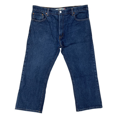 Levi's 517 mittelblau Bootcut Classic Zip Fly Jeans Größe passt W38 L27