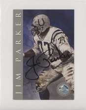 1998 NFL Hall of Fame Signature Series Auto 1355/2500 Jim Parker Auto HOF fl4
