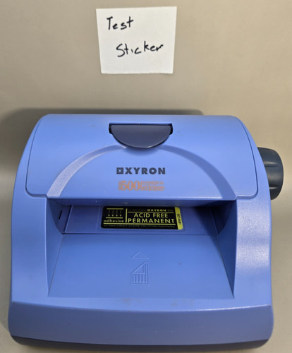 XYRON 5” Create-a-Sticker Machine Model 500 Tested