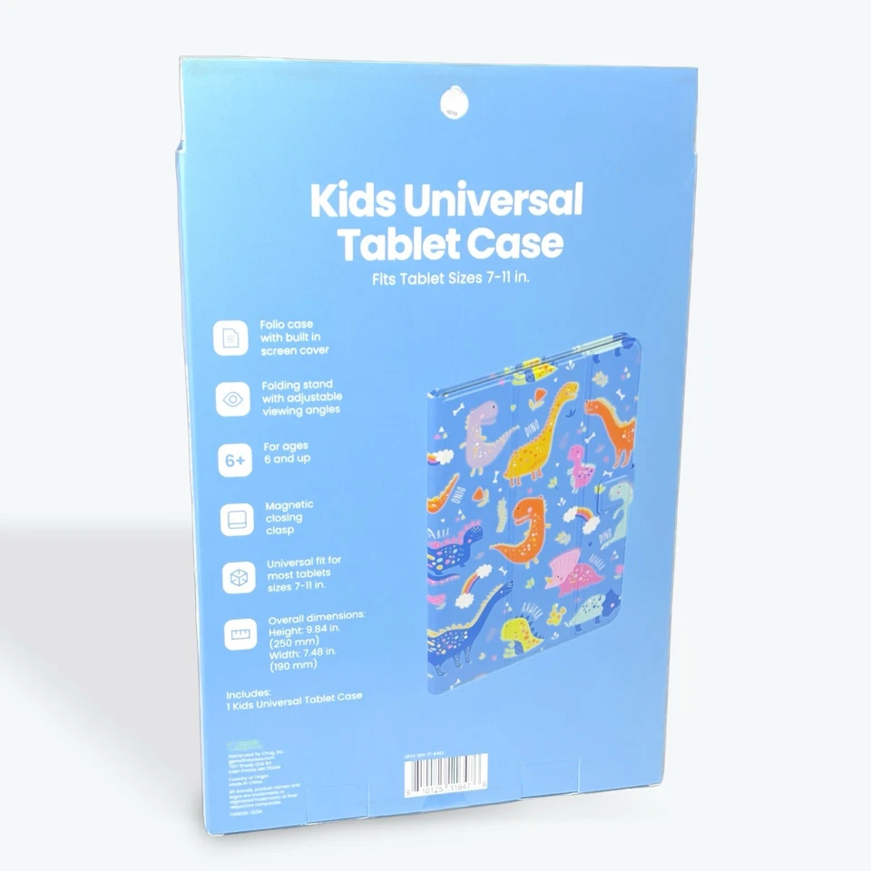 Kids Universal Tablet Case "Dinosaurs" for Tablet Sizes 7-11 in - Image 2 of 2