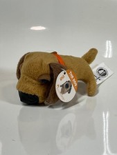 McDonald s The Dog Artist Collection Cute Brown Stuffed Plush Dog Toy NWT
