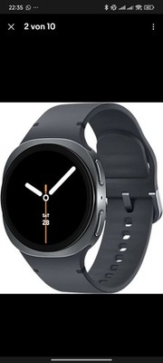 Neu Samsung Galaxy Watch8 SM-L330 44 mm Bluetooth Smartwatch Graphit AMOLED 