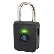 Smart Dual Function Rechargeable Combination  Fingerprint Padlock