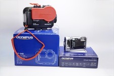 Olympus Stylus Tough 8010 14MP Waterproof Digital Camera Underwater Case Extra